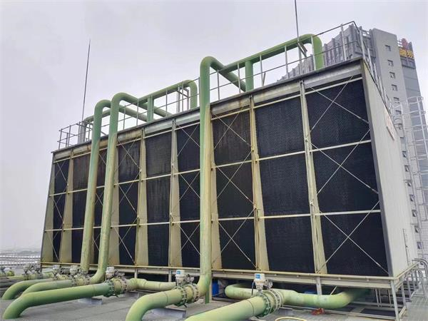 東莞圓形冷卻塔填料的2種清洗方法,東莞圓形逆流式冷卻塔