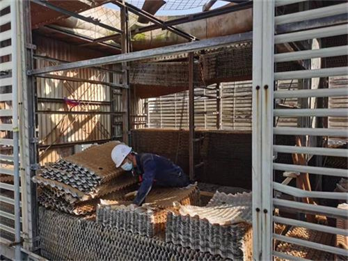 冷卻塔填料正確的清理方法都有哪些,冷卻塔填料一立方價格