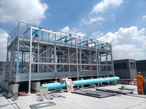 圓形逆流式冷卻塔主要由哪幾部分組成及安裝要點分析