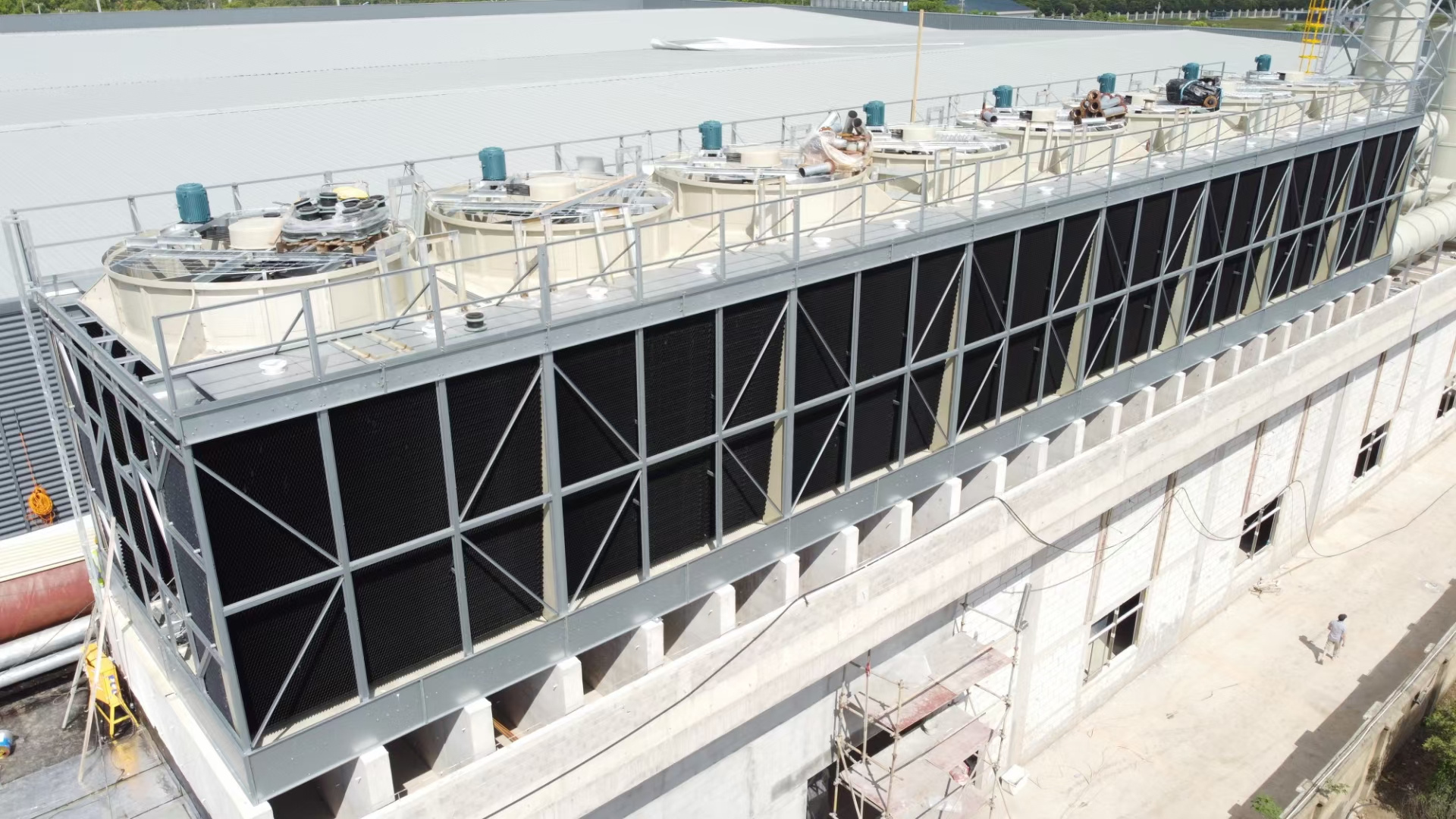 橫流式玻璃鋼冷卻塔,橫流式玻璃鋼冷卻塔規格