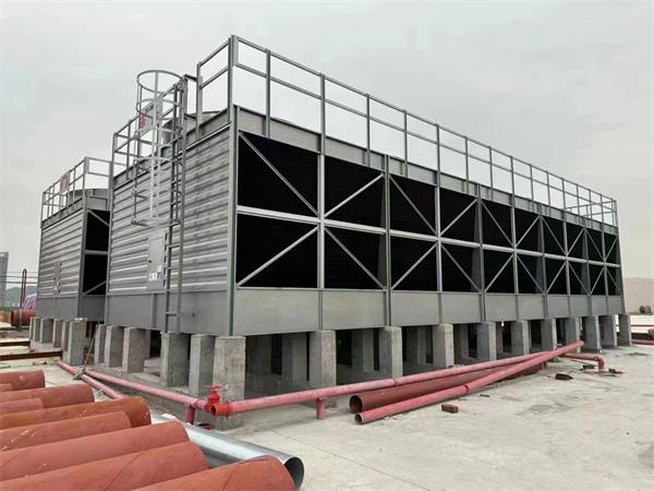 橫流冷卻塔內壁部件打磨工藝處理(橫流式冷卻塔結構)